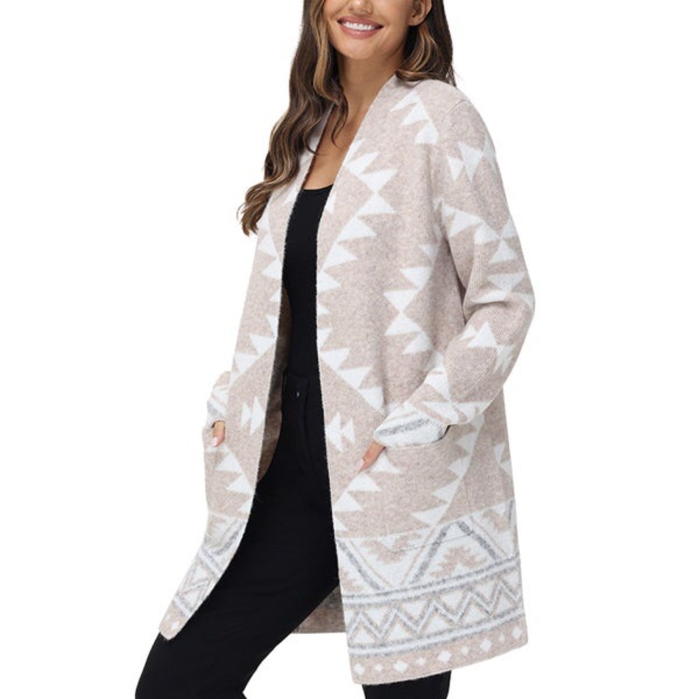 Frye Ladies' Patterned Cardigan Sweater